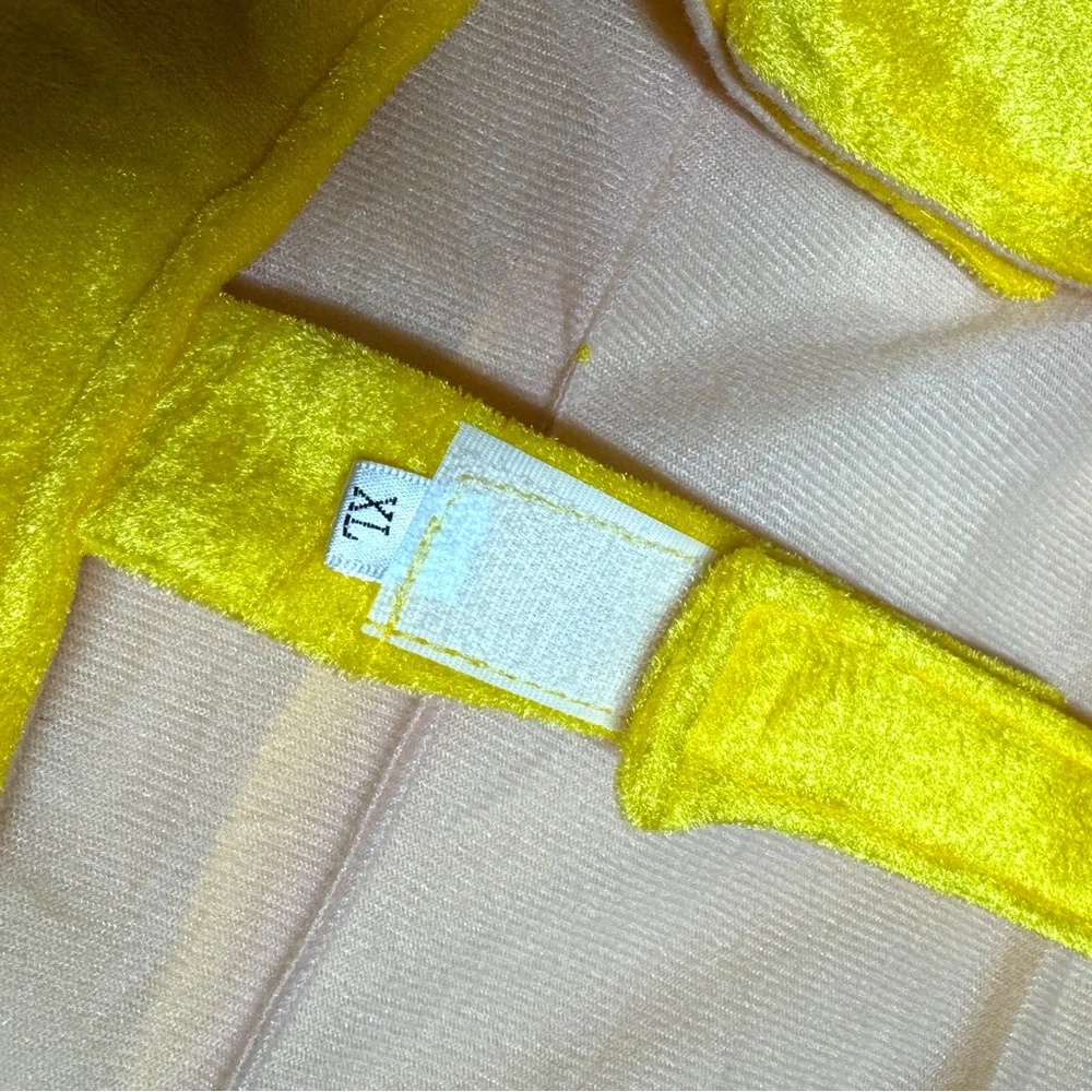 Banana Dog Costume XL NWOT Funny Halloween Pet Costume Jumpsuit w Hood